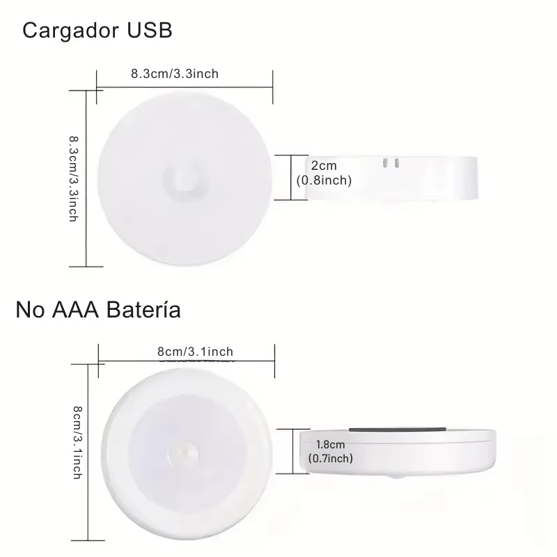 Luz Led con Sensor de Movimiento
