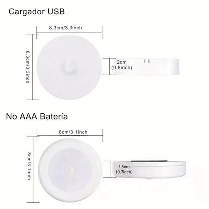 Luz Led con Sensor de Movimiento
